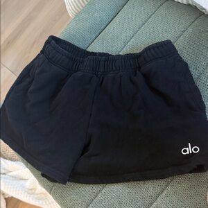 ALO Yoga Midnight Black Shorts